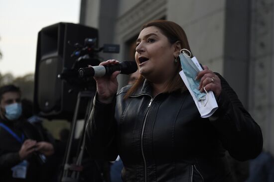 Митинг оппозиции в Ереване