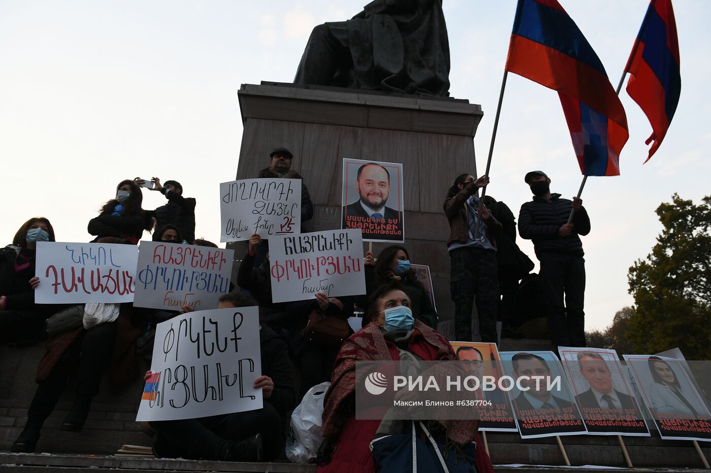 Митинг оппозиции в Ереване