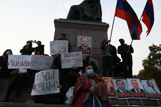 Митинг оппозиции в Ереване
