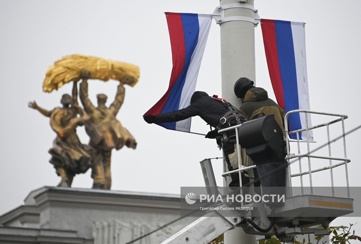 Украшение Москвы к Новому году 