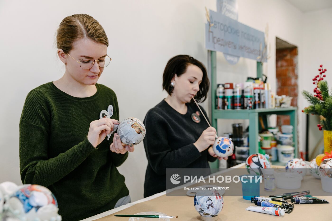 Изготовление новогодних украшений в Иванове 