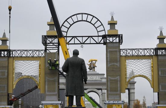 Украшение Москвы к Новому году 