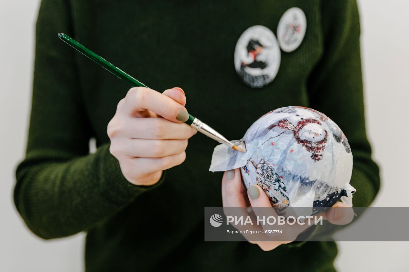 Изготовление новогодних украшений в Иванове 