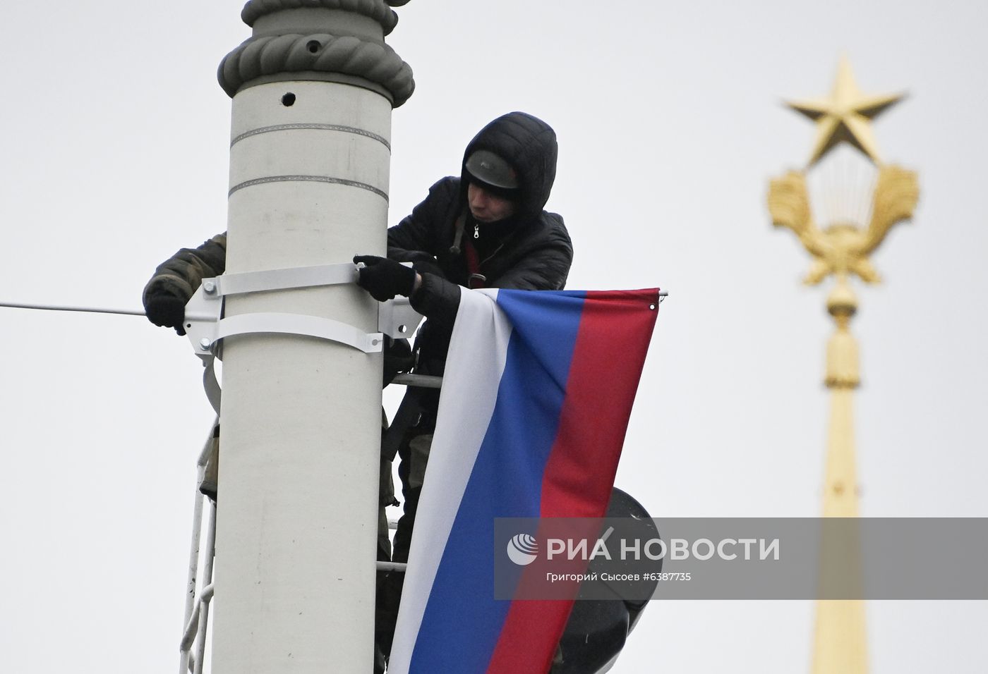 Украшение Москвы к Новому году 