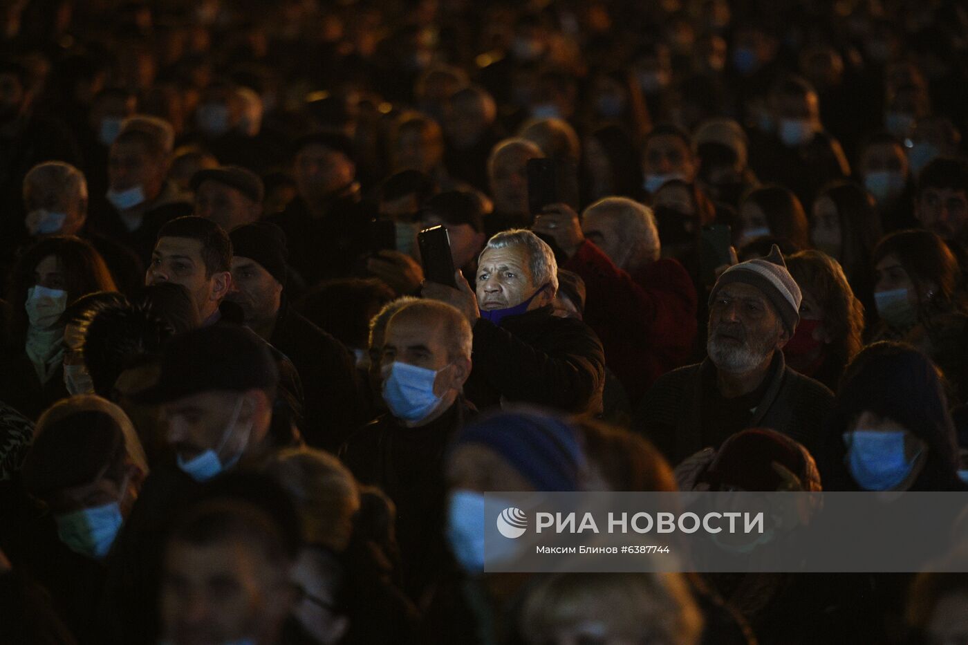 Митинг оппозиции в Ереване