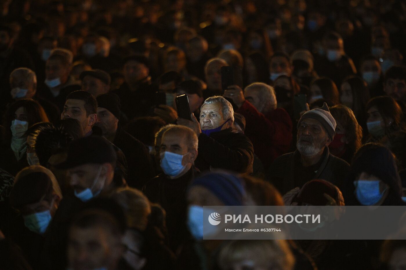 Митинг оппозиции в Ереване