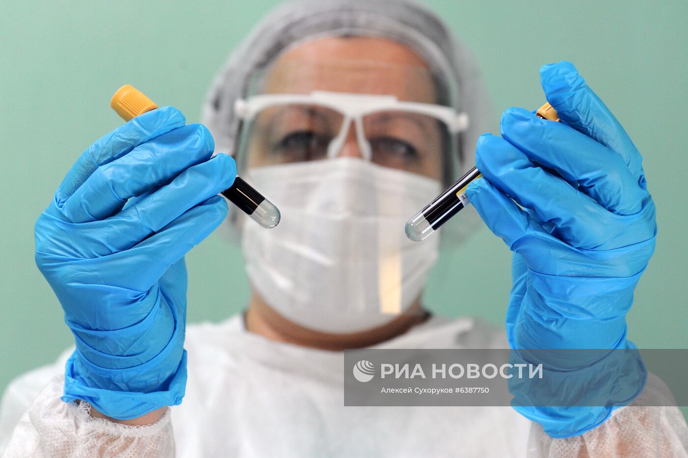 Работа лаборатории "Гемотест" в Тамбове