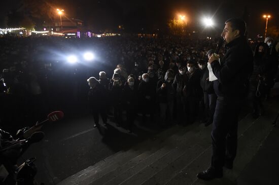 Митинг оппозиции в Ереване