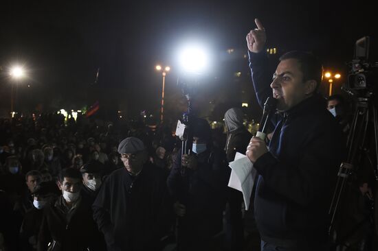 Митинг оппозиции в Ереване