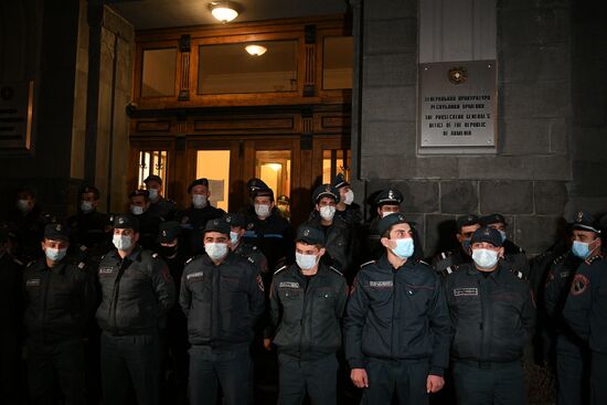 Митинг оппозиции в Ереване