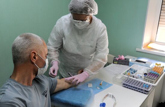 Работа лаборатории "Гемотест" в Тамбове