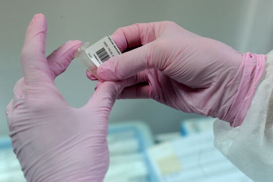 Работа лаборатории "Гемотест" в Тамбове