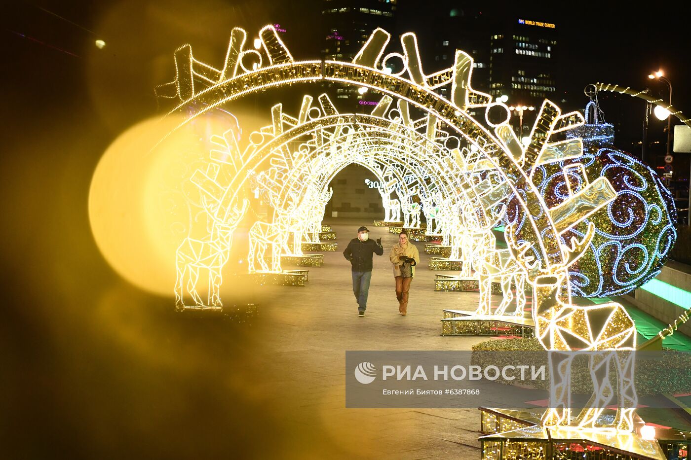 Украшение Москвы к Новому году