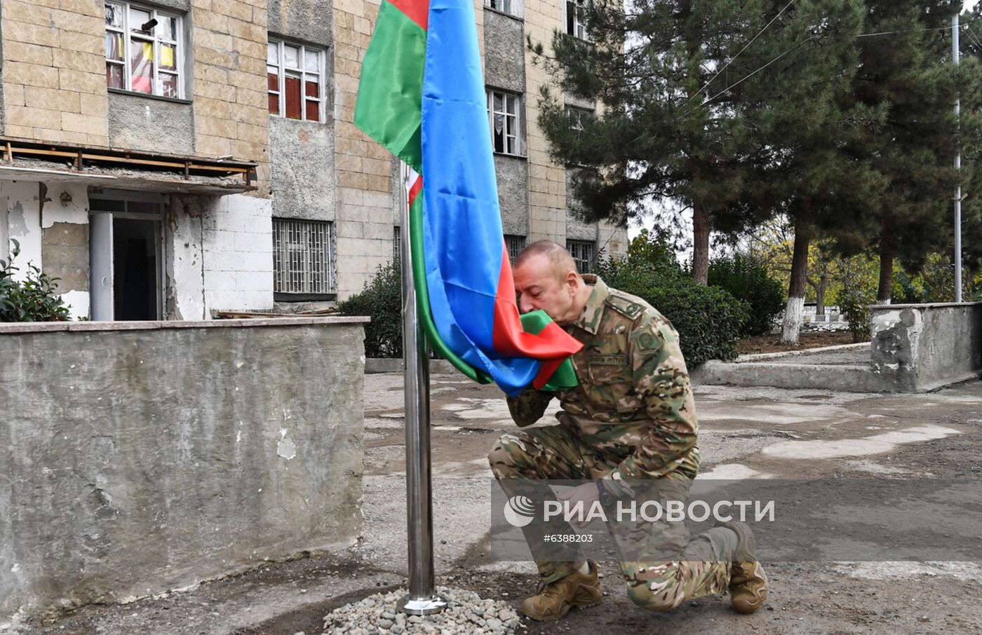 Президент Азербайджана И. Алиев посетил Физулинский и Джебраильский районы