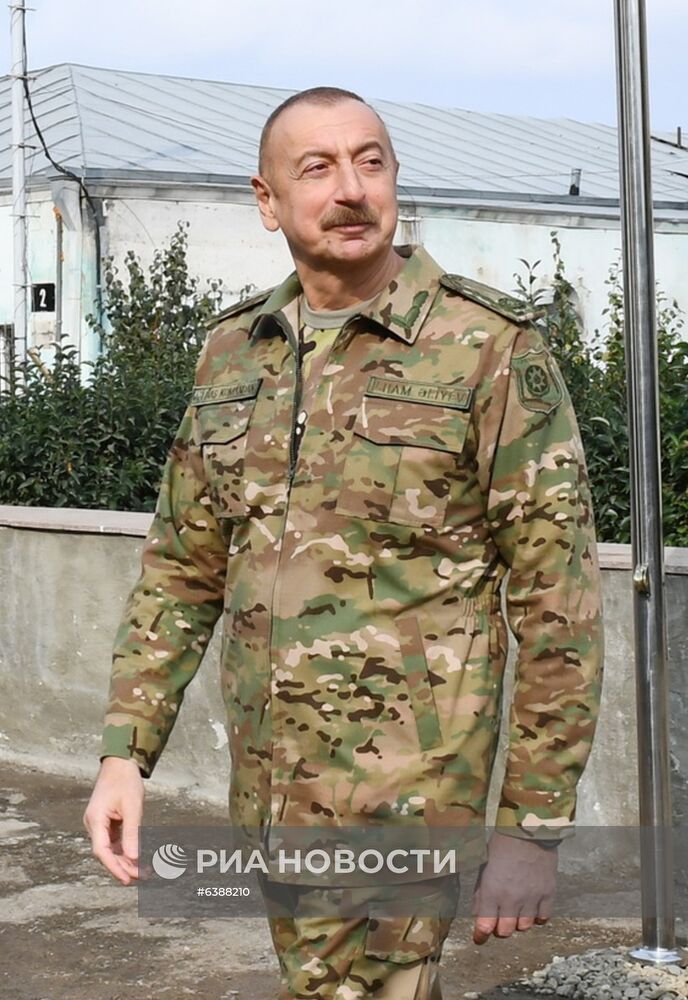 Президент Азербайджана И. Алиев посетил Физулинский и Джебраильский районы