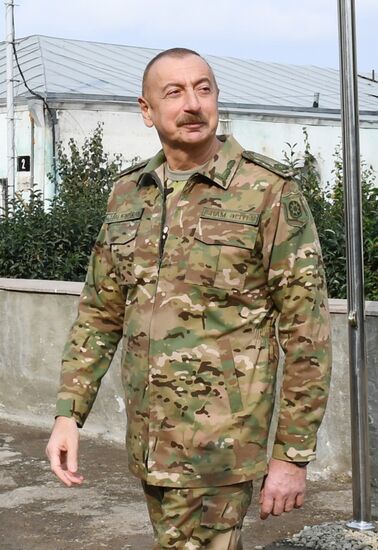 Президент Азербайджана И. Алиев посетил Физулинский и Джебраильский районы