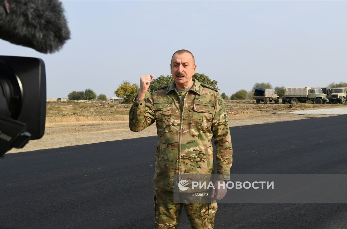 Президент Азербайджана И. Алиев посетил Физулинский и Джебраильский районы