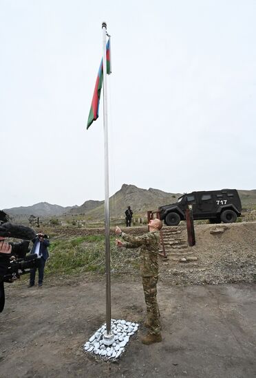 Президент Азербайджана И. Алиев посетил Физулинский и Джебраильский районы