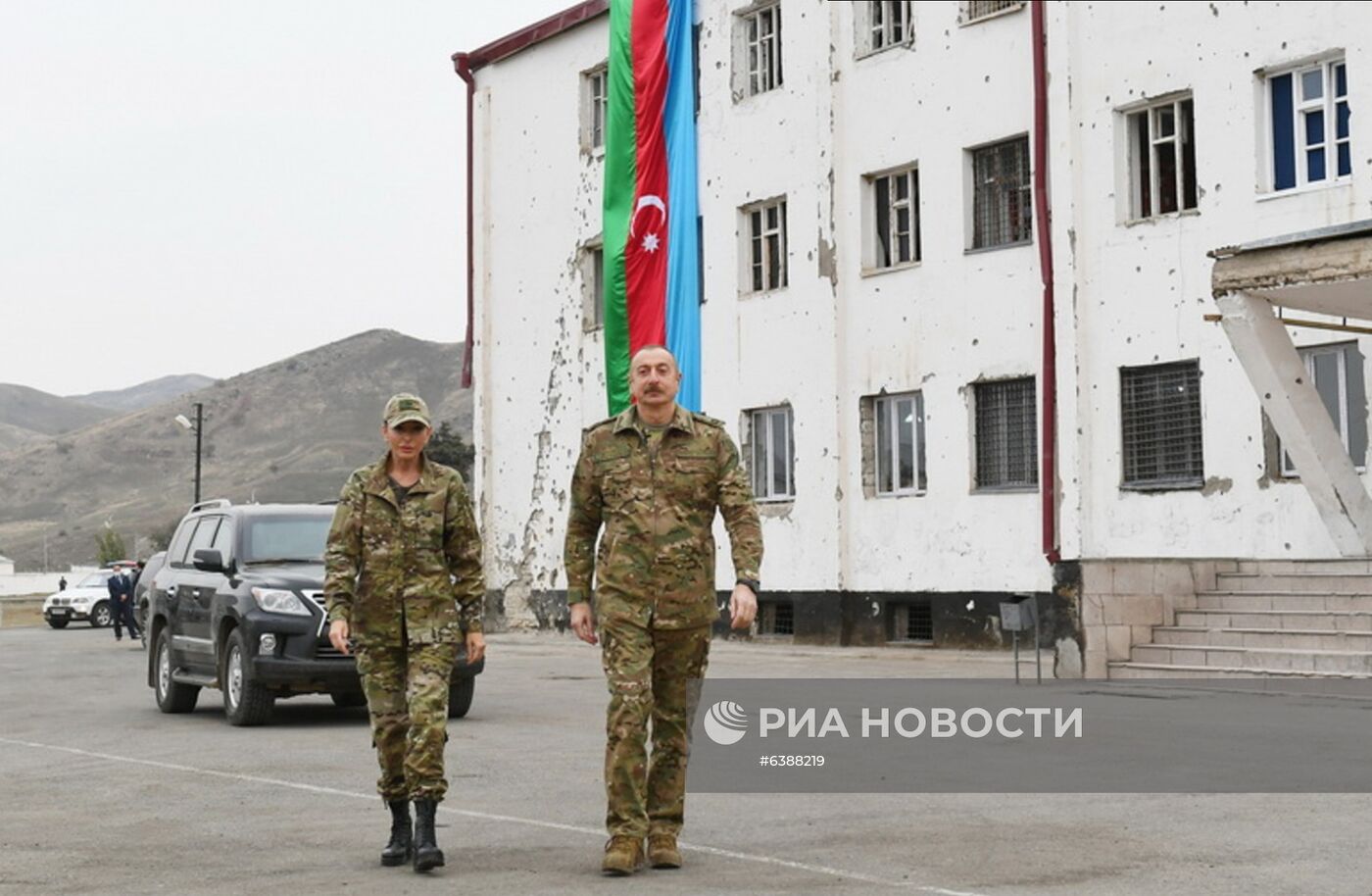 Президент Азербайджана И. Алиев посетил Физулинский и Джебраильский районы