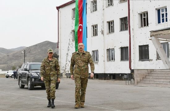 Президент Азербайджана И. Алиев посетил Физулинский и Джебраильский районы