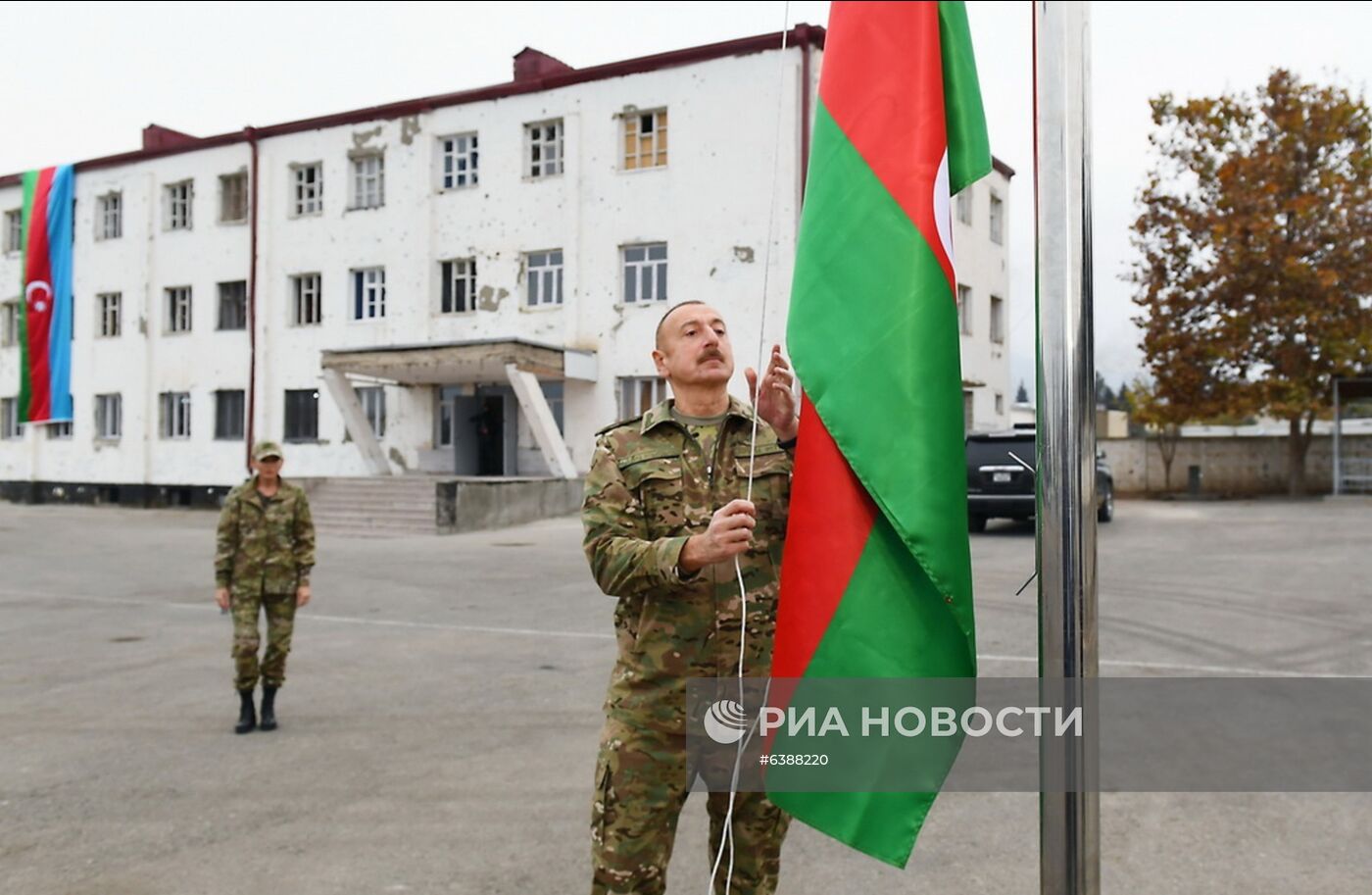 Президент Азербайджана И. Алиев посетил Физулинский и Джебраильский районы