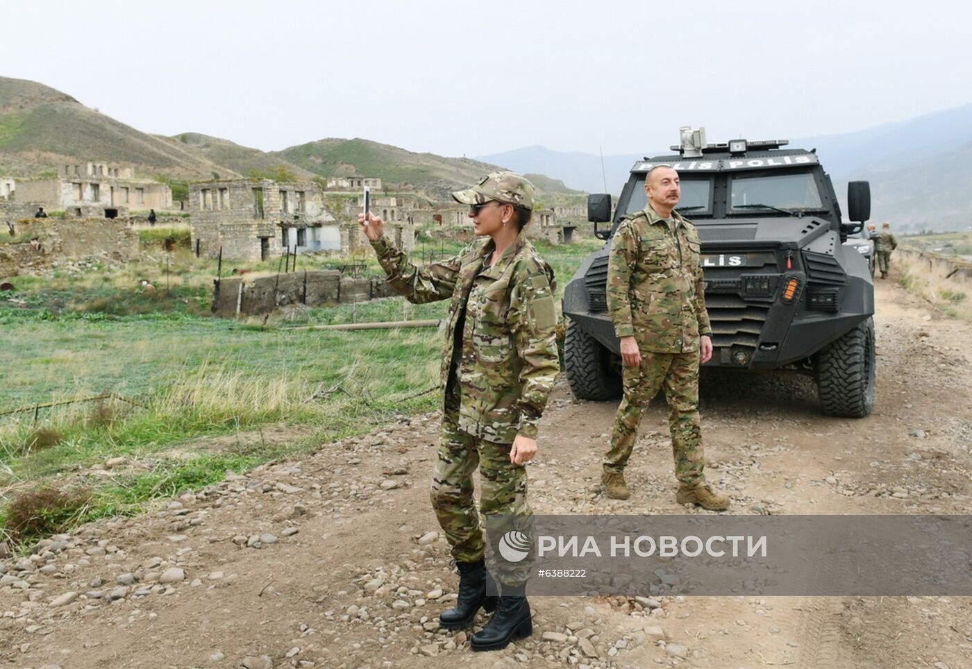 Президент Азербайджана И. Алиев посетил Физулинский и Джебраильский районы
