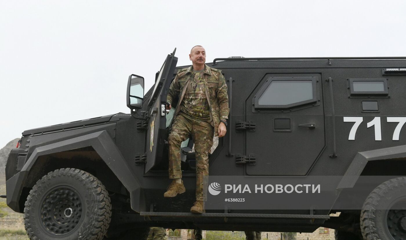 Президент Азербайджана И. Алиев посетил Физулинский и Джебраильский районы