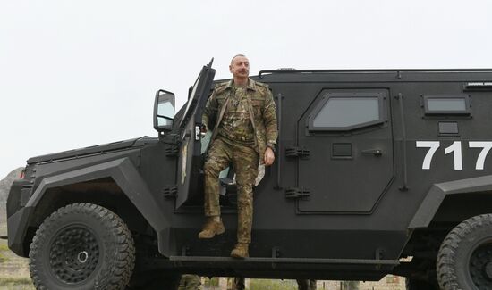 Президент Азербайджана И. Алиев посетил Физулинский и Джебраильский районы