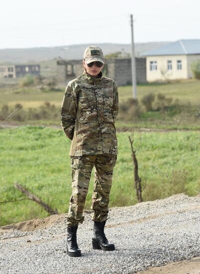 Президент Азербайджана И. Алиев посетил Физулинский и Джебраильский районы