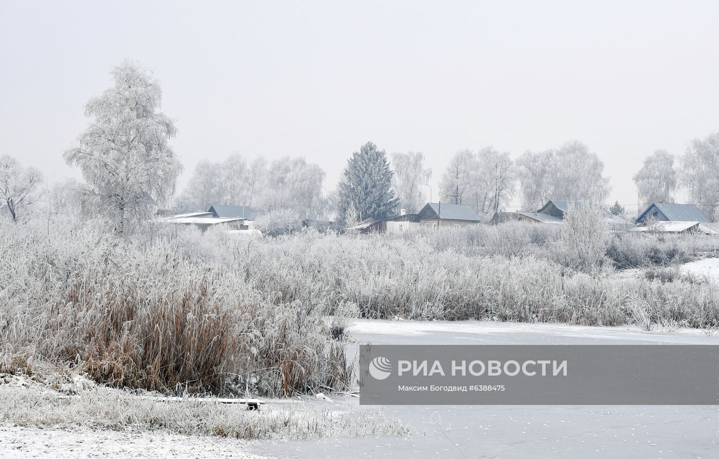 Снег в пригороде Казани