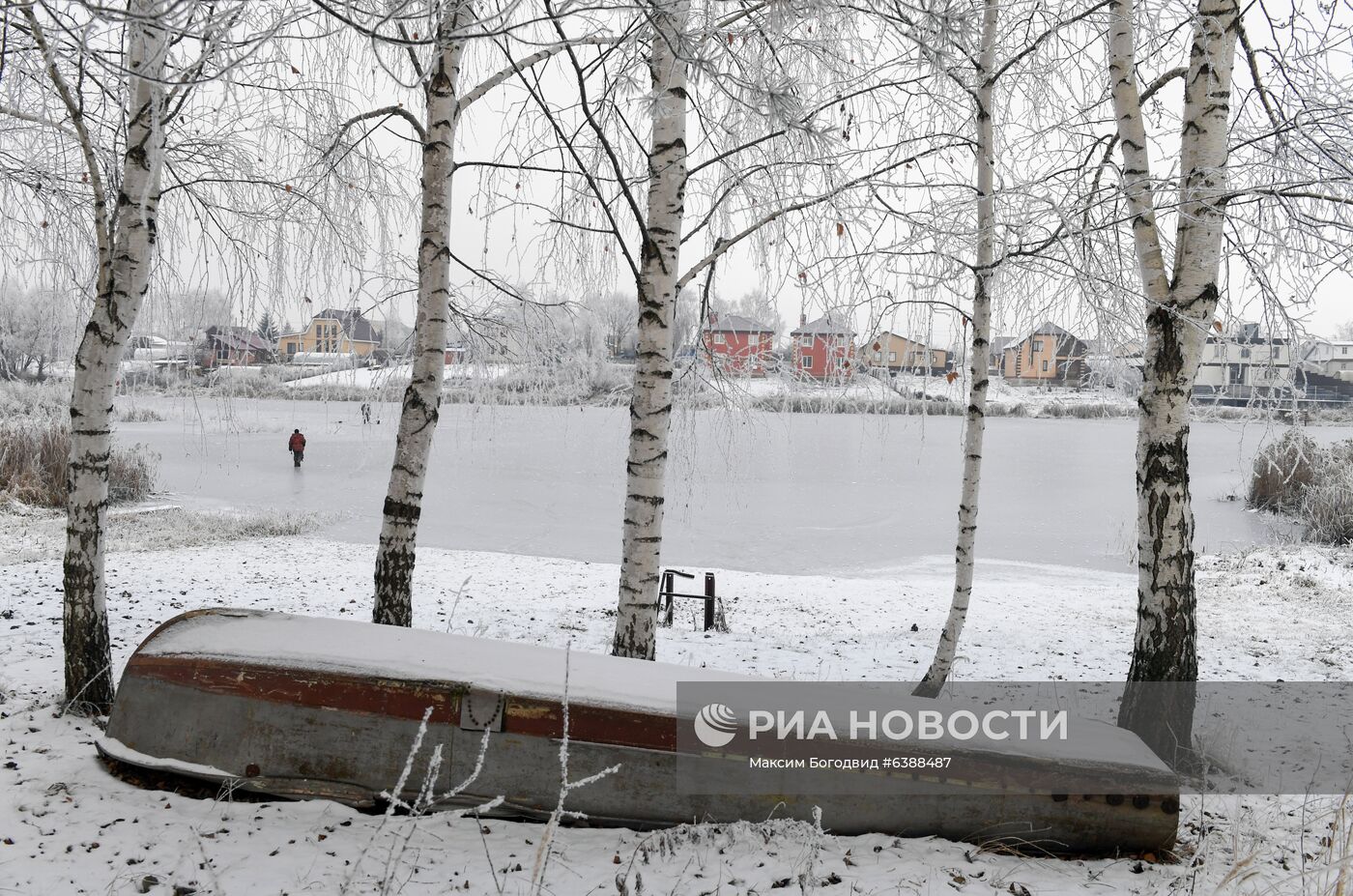 Снег в пригороде Казани