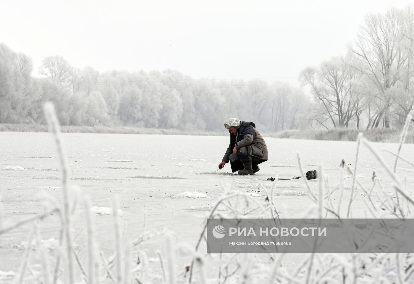 Снег в пригороде Казани