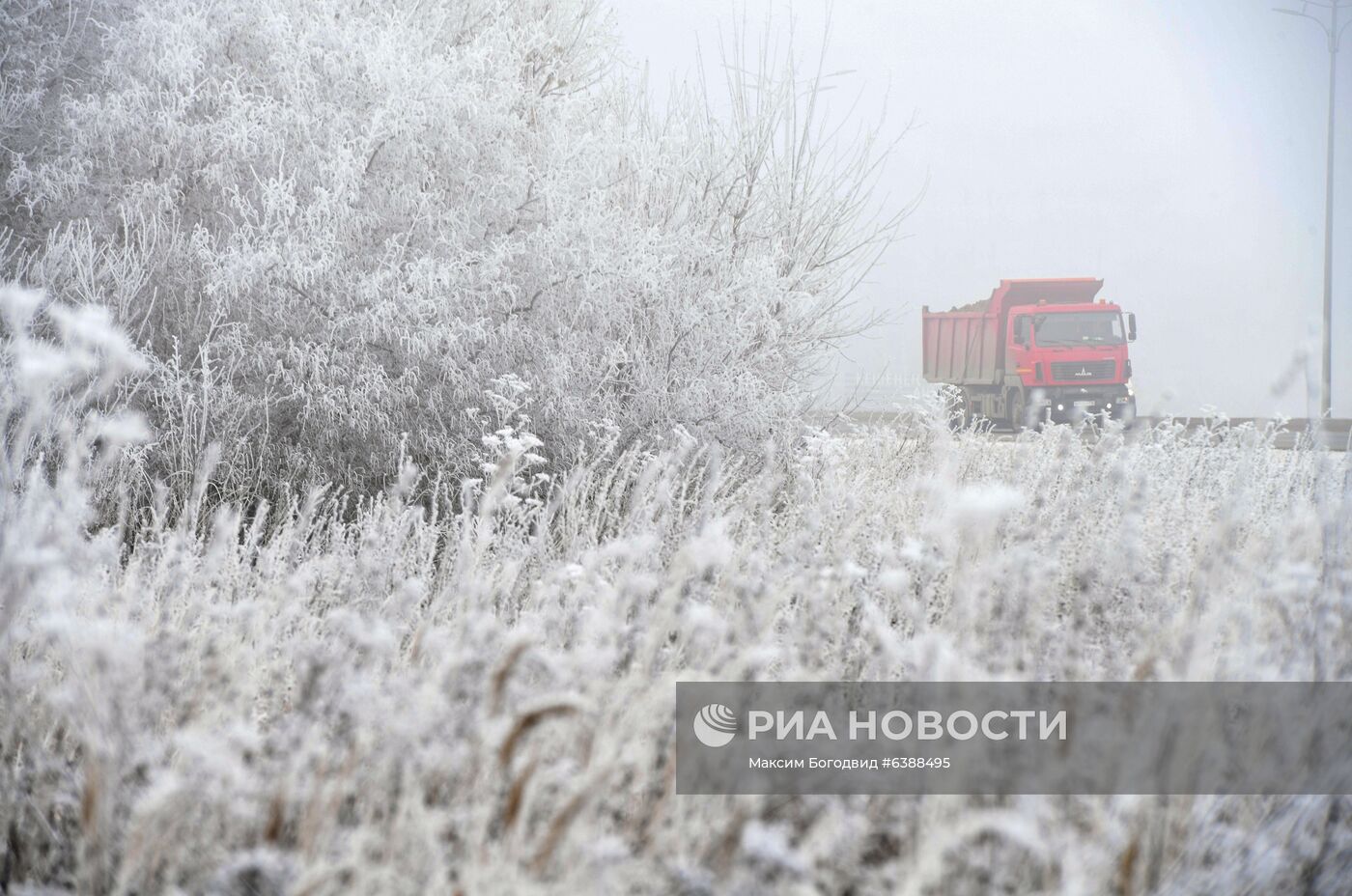 Снег в пригороде Казани