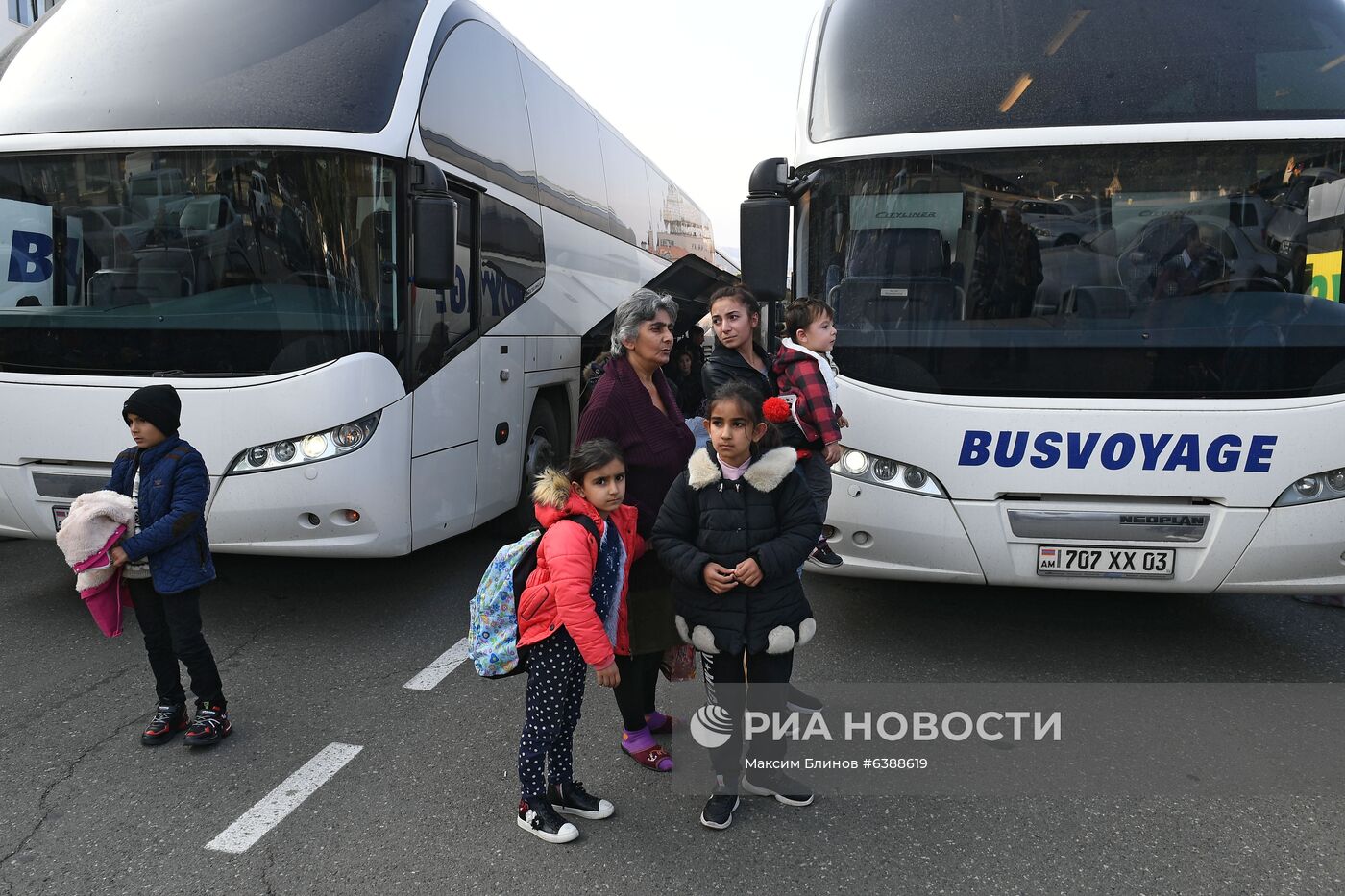 Возвращение беженцев в Степанакерт