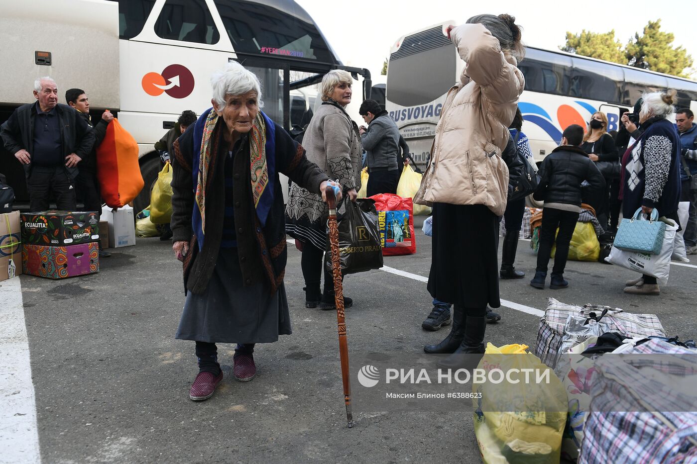 Возвращение беженцев в Степанакерт