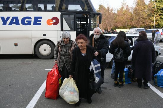 Возвращение беженцев в Степанакерт