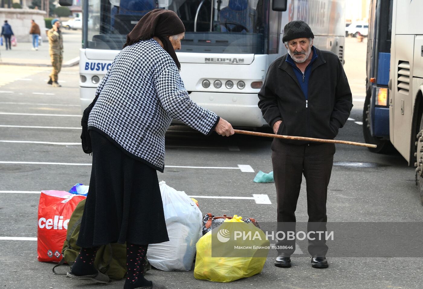 Возвращение беженцев в Степанакерт