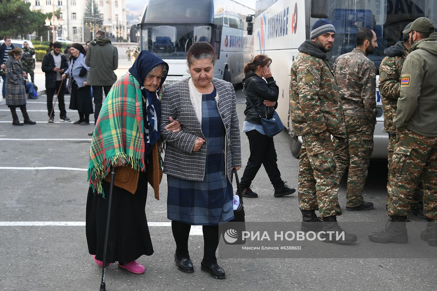 Возвращение беженцев в Степанакерт