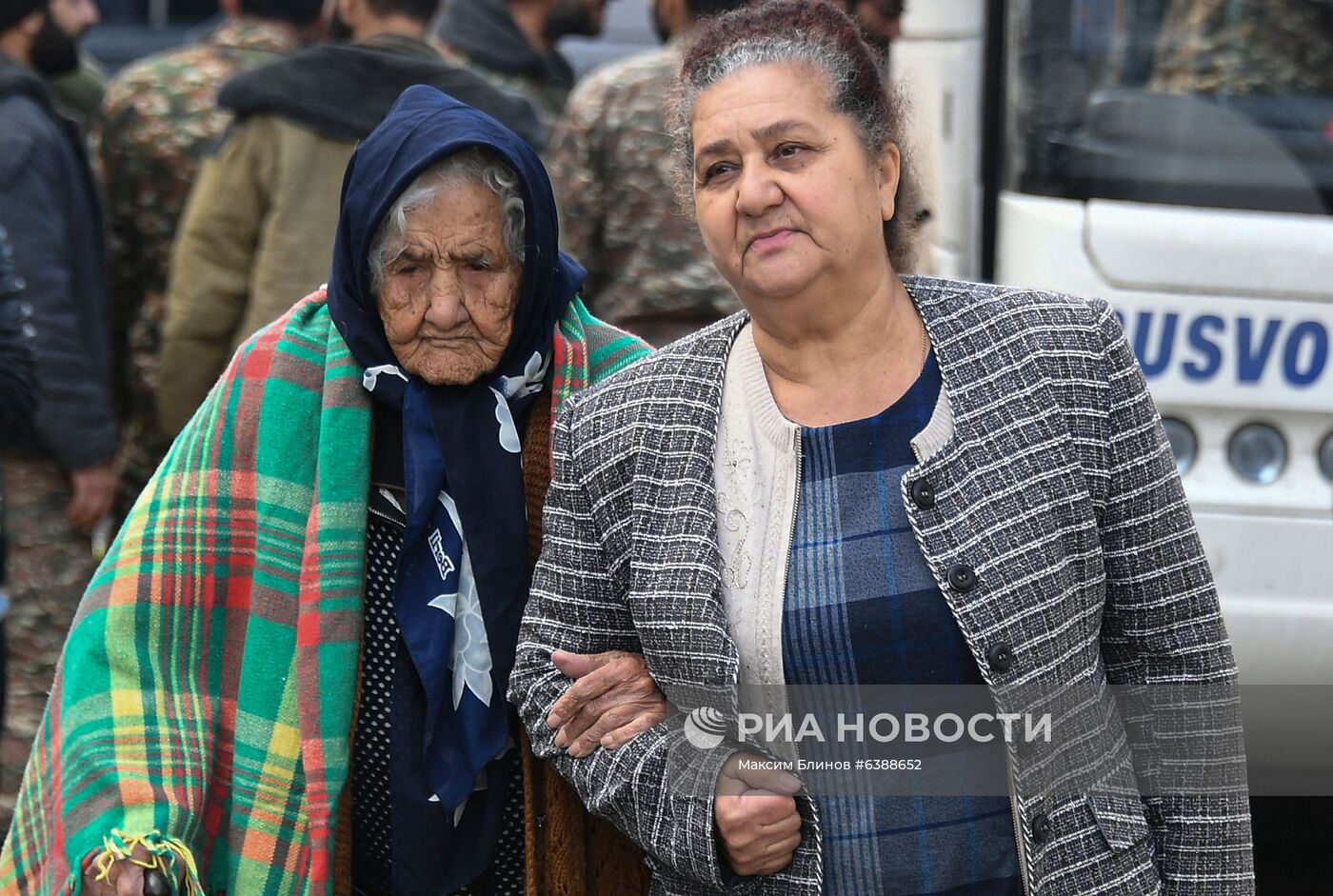 Возвращение беженцев в Степанакерт