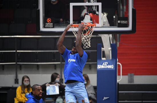 Баскетбол. Евролига. Матч "Зенит" - "Химки"