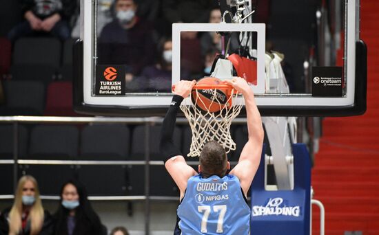 Баскетбол. Евролига. Матч "Зенит" - "Химки"