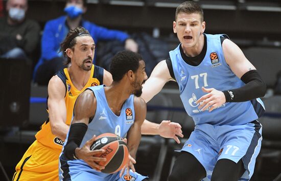 Баскетбол. Евролига. Матч "Зенит" - "Химки"