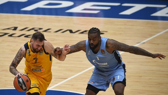 Баскетбол. Евролига. Матч "Зенит" - "Химки"