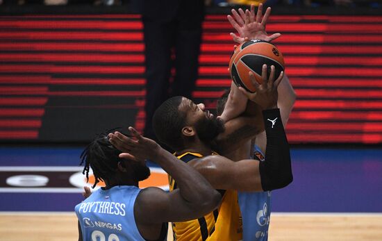 Баскетбол. Евролига. Матч "Зенит" - "Химки"