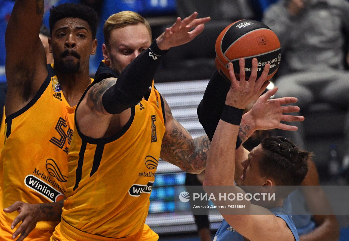 Баскетбол. Евролига. Матч "Зенит" - "Химки"