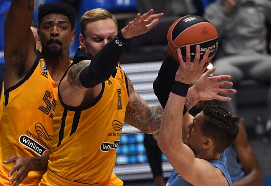 Баскетбол. Евролига. Матч "Зенит" - "Химки"