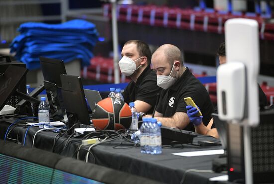 Баскетбол. Евролига. Матч "Зенит" - "Химки"