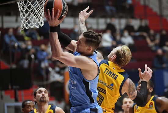 Баскетбол. Евролига. Матч "Зенит" - "Химки"