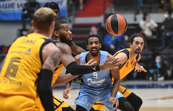 Баскетбол. Евролига. Матч "Зенит" - "Химки"