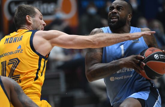 Баскетбол. Евролига. Матч "Зенит" - "Химки"